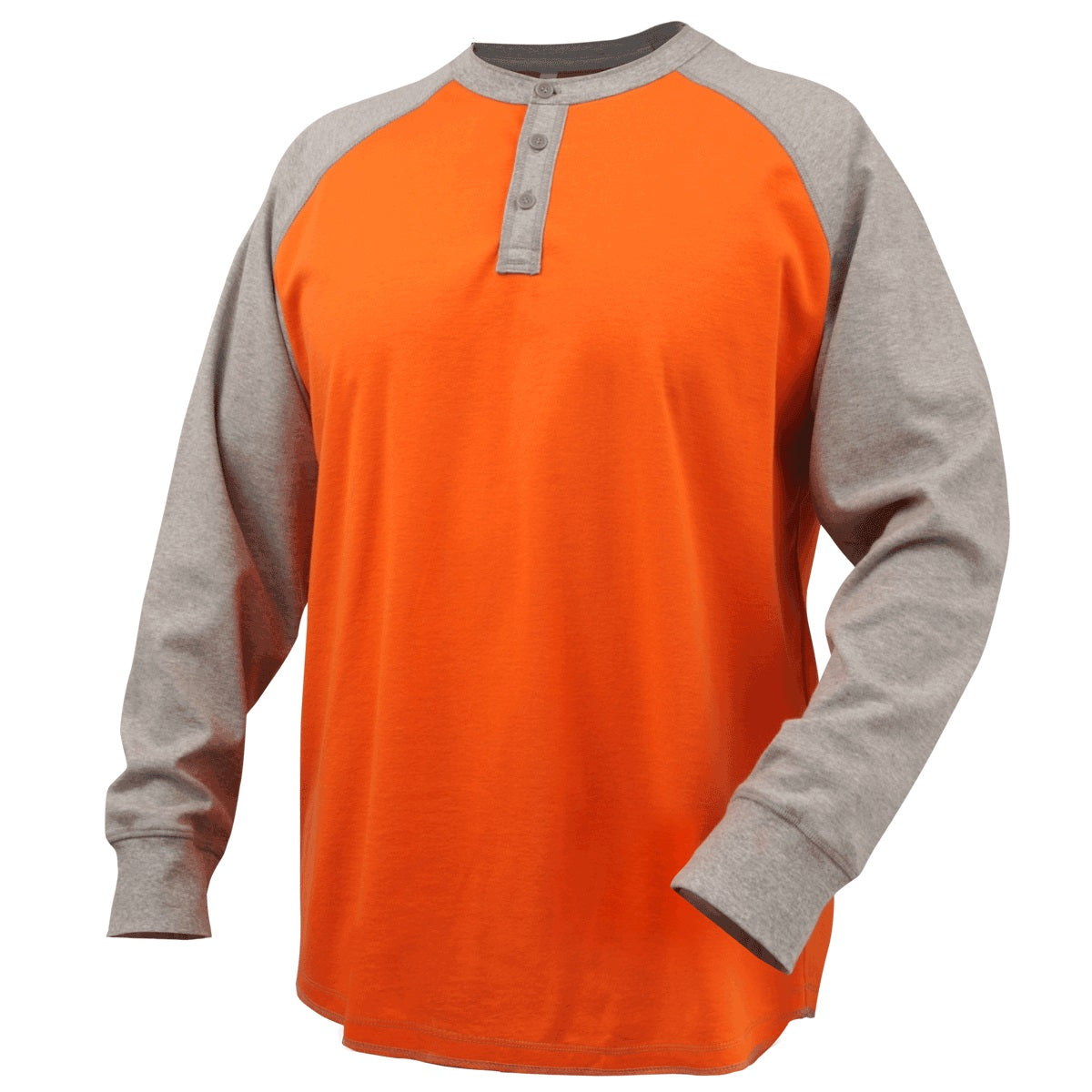 Revco Black Stallion Gray/Orange 7oz FR Welding Jersey Shirt (TF2520-GO)