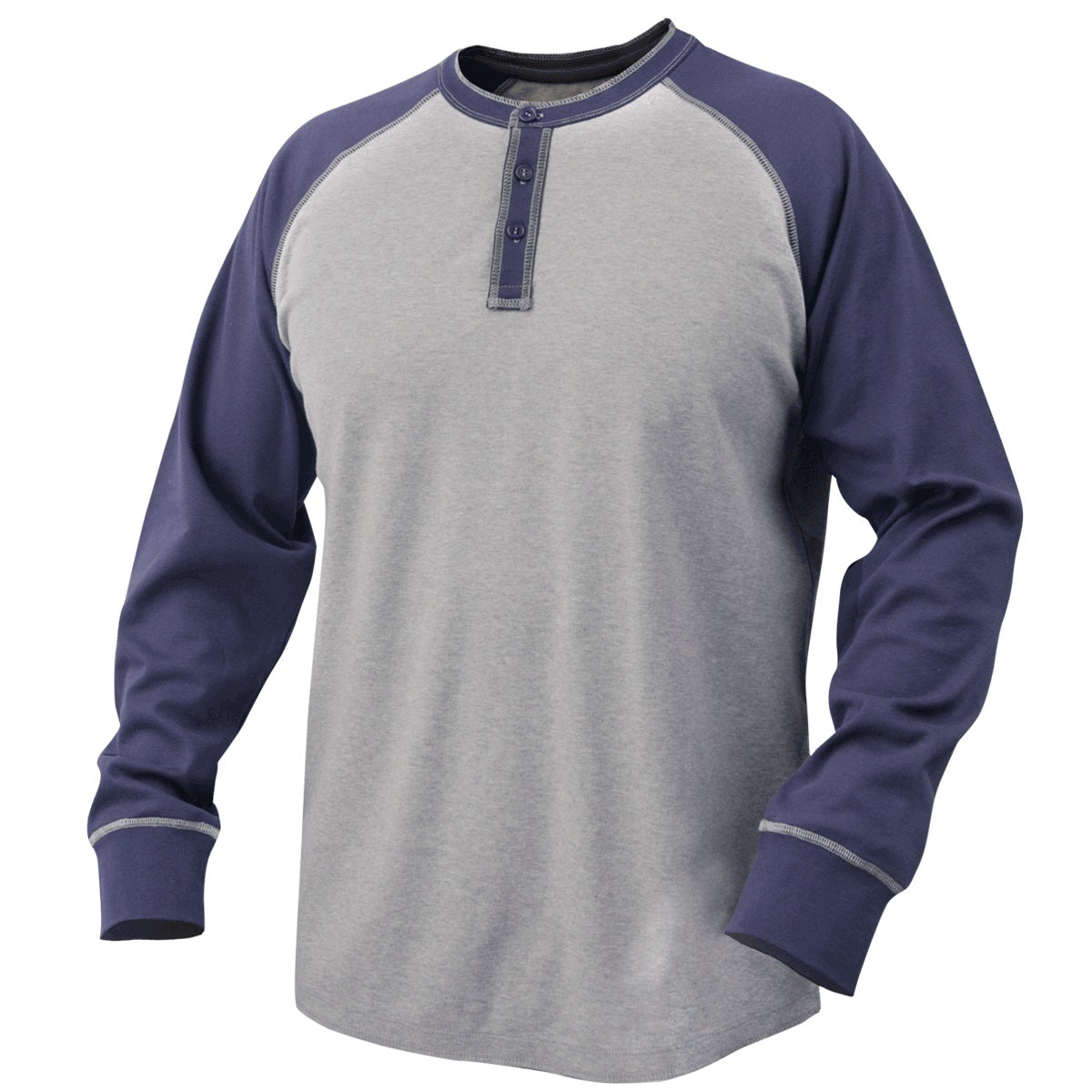 Revco Black Stallion Navy/Gray 7oz FR Welding Jersey Shirt (TF2520-NG)