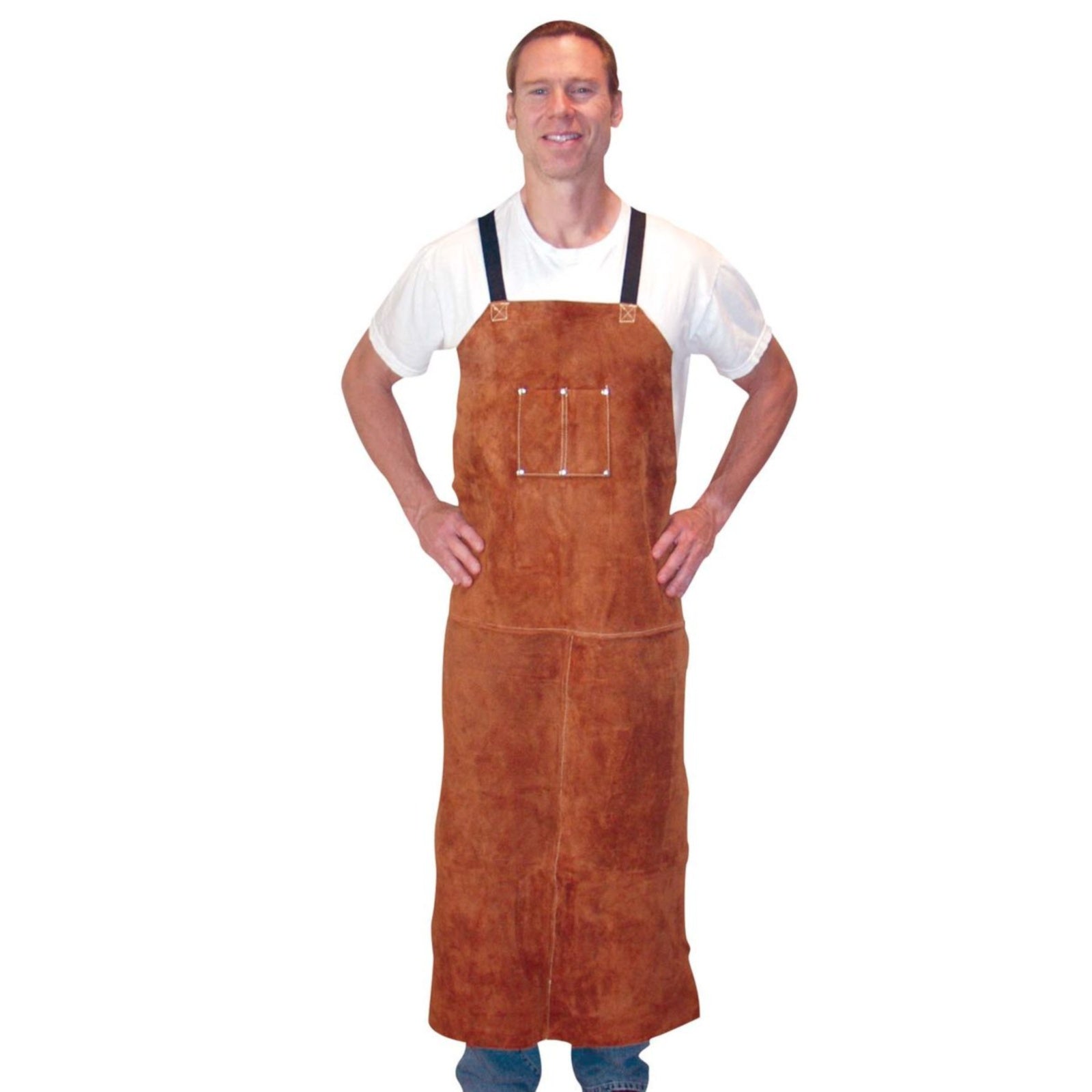 Tillman 3848 48" Leather Bib Welding Apron