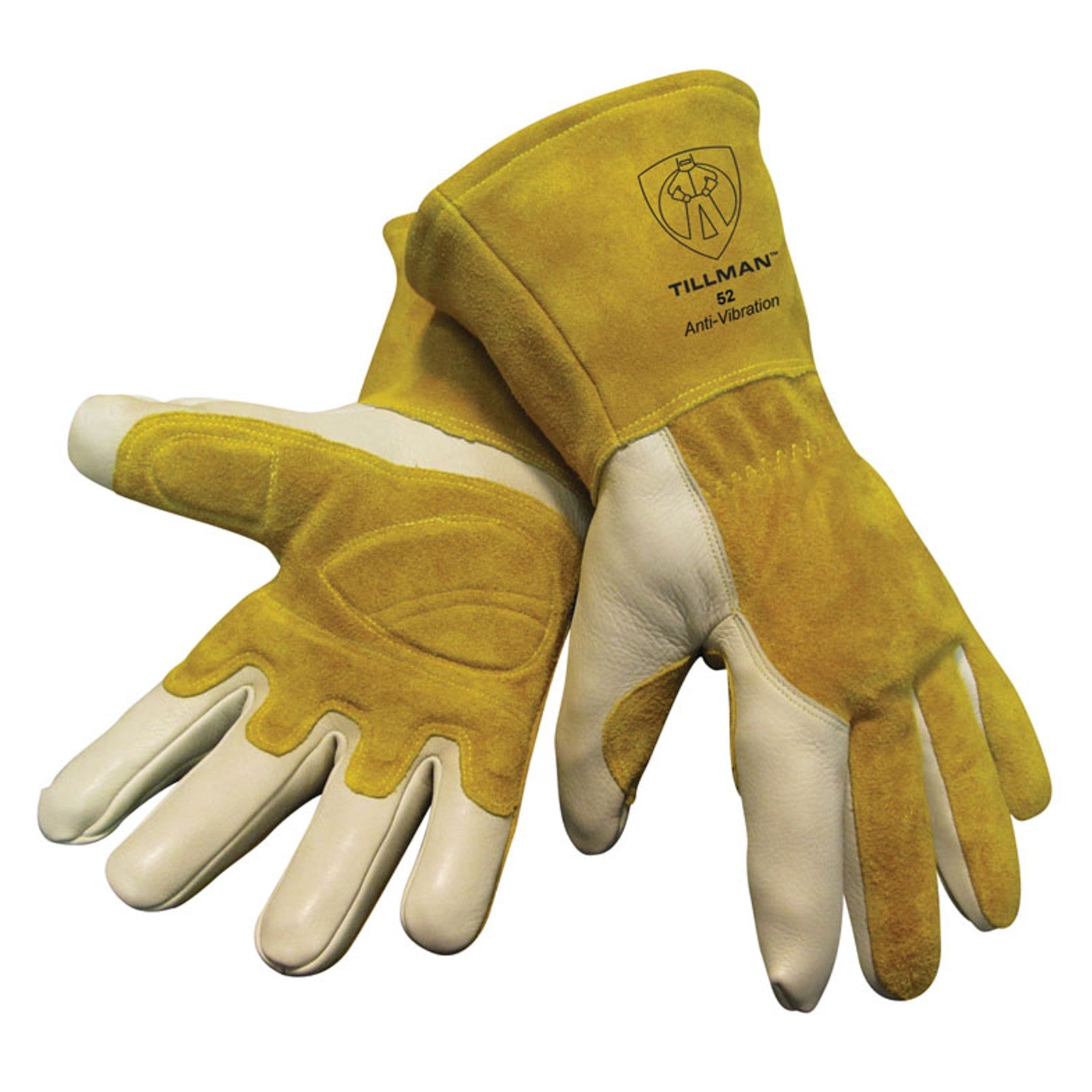 Tillman 52 Top Grain Cowhide MIG Welding Gloves with Gel Inserts