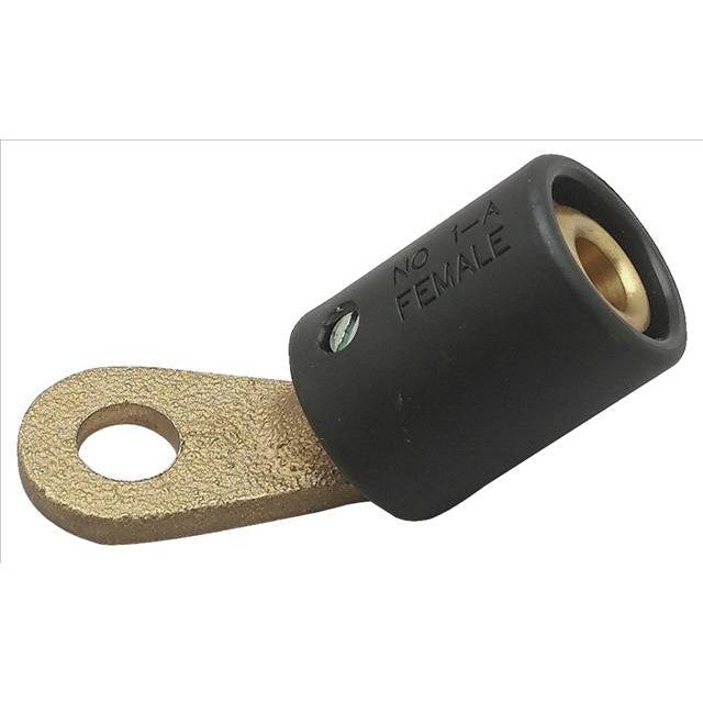 Tweco Insulated Positive-Cam Lug for use with #1 - #4 Cable (1AF)(95101100)